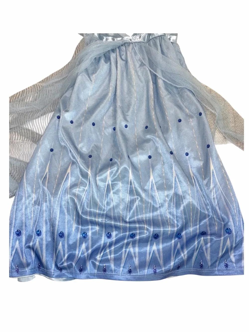 Disney Frozen II Elsa Light Blue Dress/ Nightgown